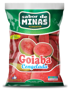 Goiaba Frutas Congeladas Sabor de Minas Alimentos